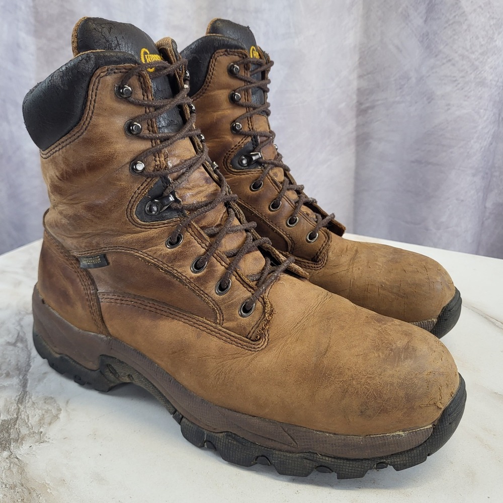 Chippewa Graeme Comp Toe Waterproof Work Men's Size 10.5 XW Oil Slip Resistance